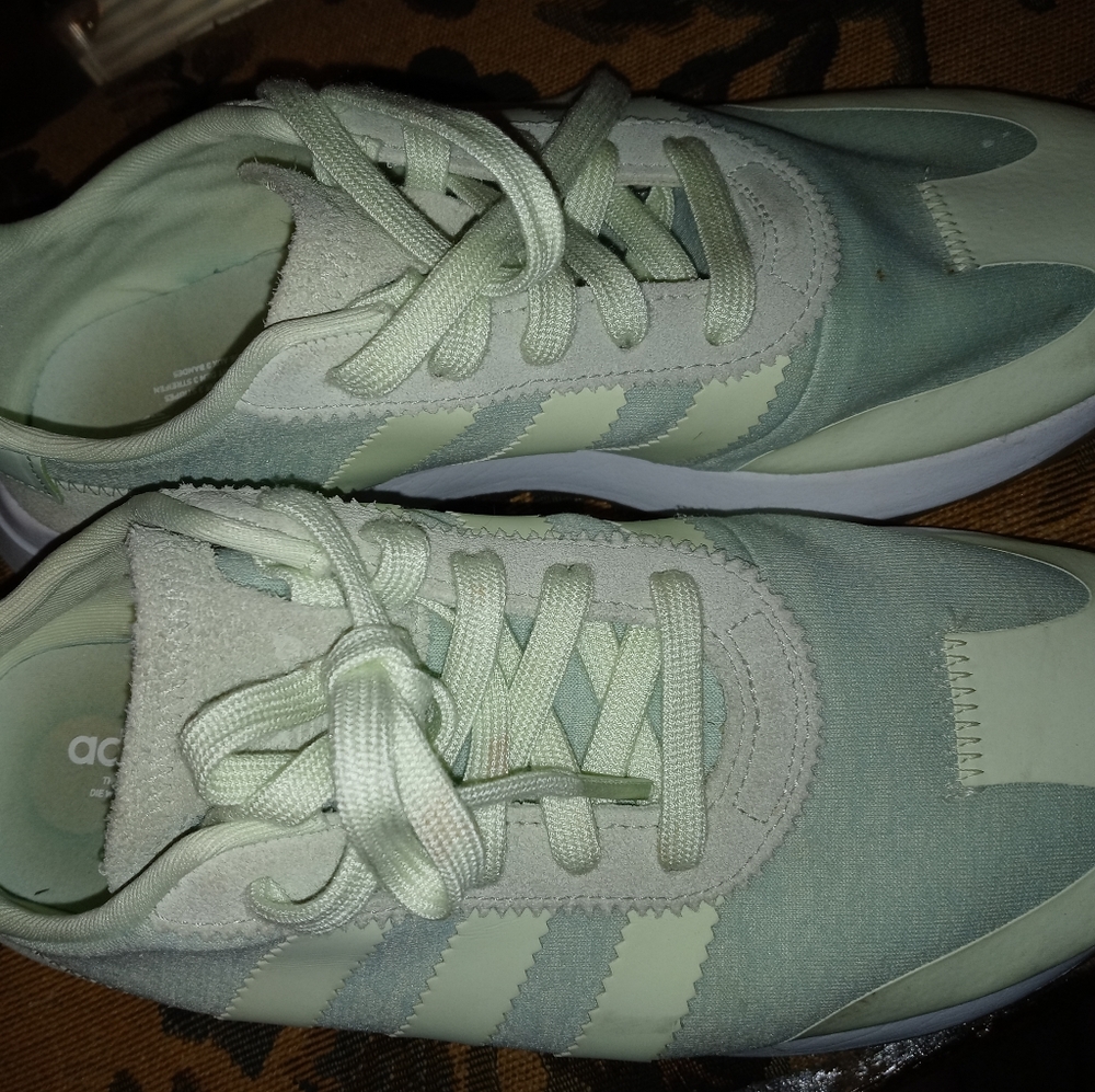 adidas Women's Mint Green Athletic Sneakers